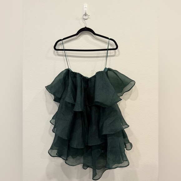 SOLD - NWT Altar'd State Green Mini Dress - Picture 5 of 6